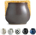 Zoeeker Sponge Holder for Kitchen Sink, Ceramic Dish Sponge Drying Rack Scrubby by LAUCHUH