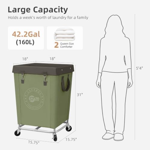 STORAGE MANIAC Commercial Laundry Hamper - Image 3