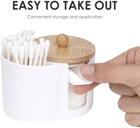 Adorila Compact Cotton Pad & Swab Holder - Image 2