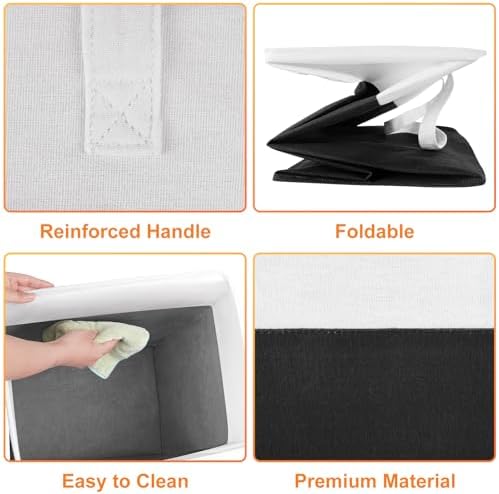 TasticTotes Laundry Basket 3-Pack, Laundry Hamper, 125L-Black - Image 3