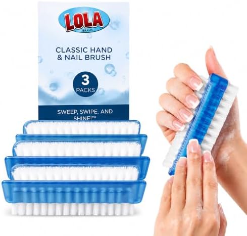 LOLA Classic Hand & Nail Brush, 2 Sided by LolaProducts