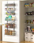 Moforoco 6-Tier Over The Door Pantry Organizer, Pantry Organization and Storage by MOFOROCO