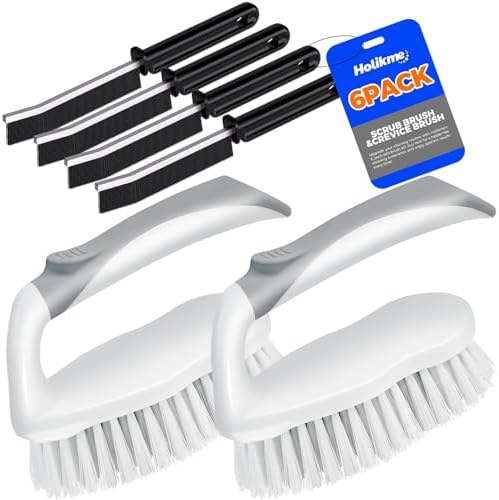 Holikme 6 Pack Cleaning Brush Scrub Brush Kitchen Brush by Holikme