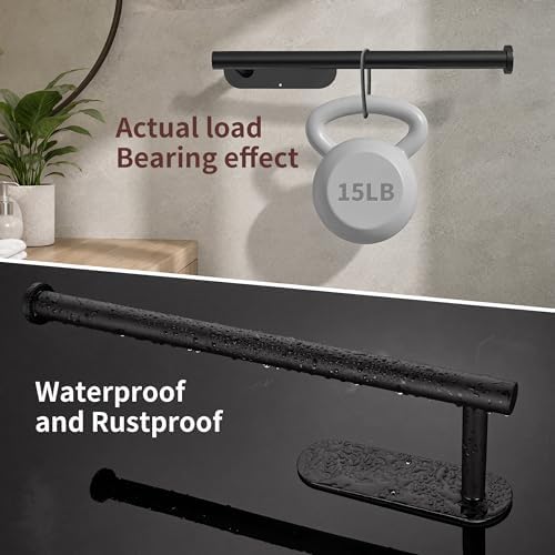 DEKAVA Paper Towel Holder Under Cabinet Wall Mount - Image 5
