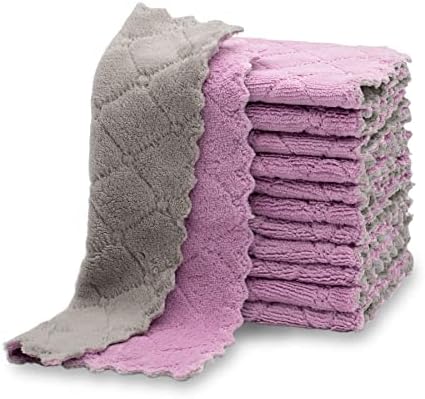 kimteny 12 Pack Dish Cloths for Washing Dishes by kimteny
