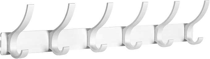 Optish Coat Rack Wall Mount, Coat Hook Wall Mount, Wall Hooks by Optish