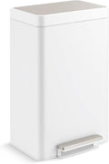 Kohler 20956-STW 11 Gallon Dual Compartment Trash Can, Quiet-Close Lid by Unknown