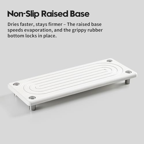 Razborci Water Absorbing Stone Sink Caddy, Diatomite Kitchen Sink Organizer - Image 6