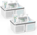 BYUNER 2Pack Shower Caddy Dorm: Portable Bathroom Caddy Organizer by MakesYourHomeMoreOrganized