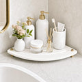 Corner Counter Shelf, Water Absorbing Stone Drying Tray Mat by Razborci