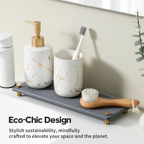 Kitchen Sink Caddy Water Absorbing Stone Drying Tray, Diatomite Bathroom Sink - Image 5