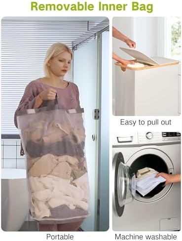 efluky Double Laundry Hamper - Image 3