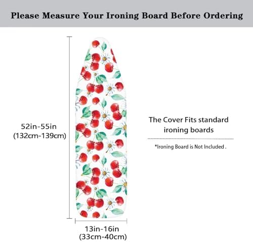 Cute Cherry Ironing Board Cover Standard Ironing Board Cover - Image 5