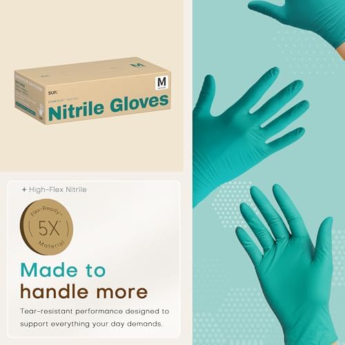 SUP Powder-Free Nitrile Exam Gloves - Image 4