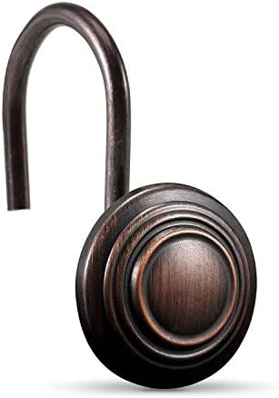 CHICTIE Bronze Shower Curtain Hooks by CHICTIE
