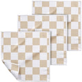 Miss Adola Reversible 3 Pack Microfiber Dish Cloths, Classic Checks by MissAdola