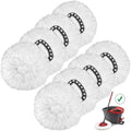 8 Pack Mop Head Replacement Compatible by HiBaby