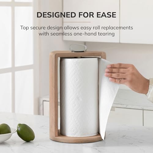 Anji Mountain Wooden Paper Towel Holder - Image 5