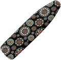 15x54 Inch Ironing Board Cover, Bohemian Mandala Flower Printed Ironing Board by Wanzuoeng
