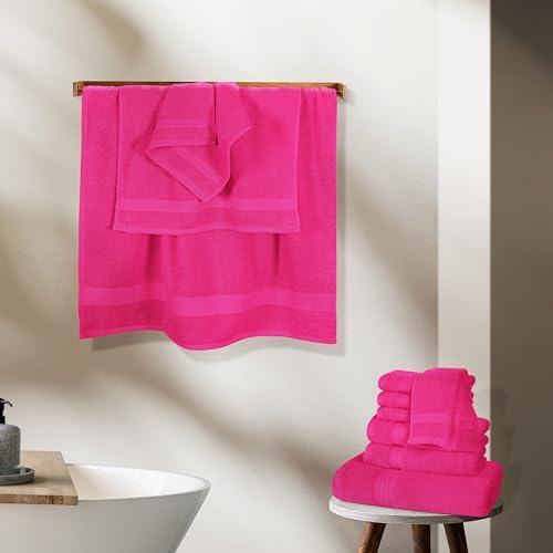 GLAMBURG Ultra Soft 24-Piece Towel Set - Image 4