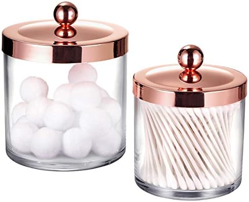 SheeChung 2 Pack Plastic Apothecary Jars by SheeChung