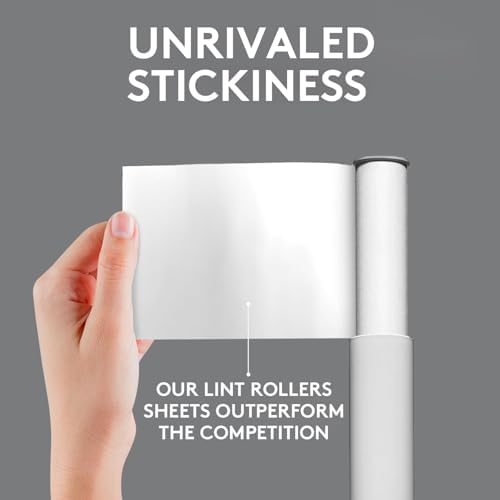 Flint Classic White Retractable Mini Lint Roller - Image 5