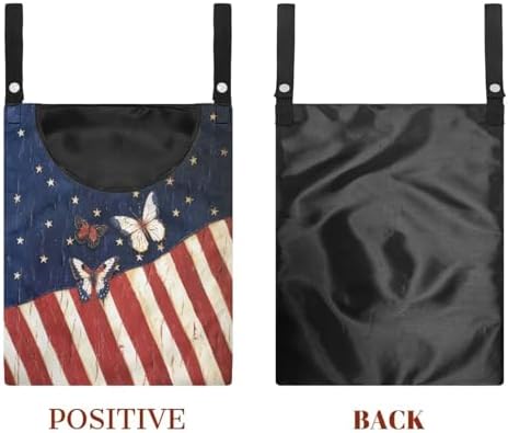 American Flag Clothespin Bag Butterfly Clothespin Bag - Image 7