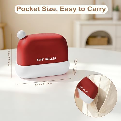 8 Roller Refills for Disposable Mini Lint Roller - Image 3