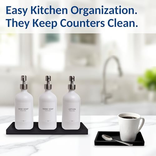 Spacewiser Countertop & Vanity Silicone Tray – 2 PC Set - Image 6