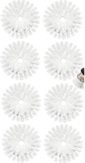 Palm Brush Refills for OXO Soap Dispensing Dish Brush | 8 Pack Cleaning by Shadowgallery