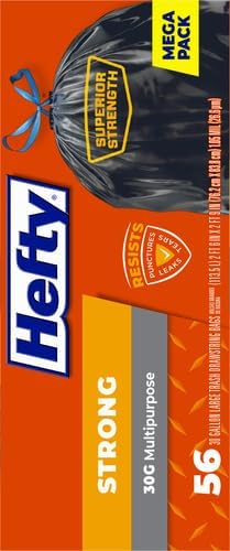 Hefty Strong 30 Gallon Trash_Bags, Large Trash-Bags 30 Gallon Size, Durable - Image 12