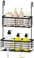 DELLAN 2-Tier Shower Hanging Caddy, Shower Rack by DELLAN