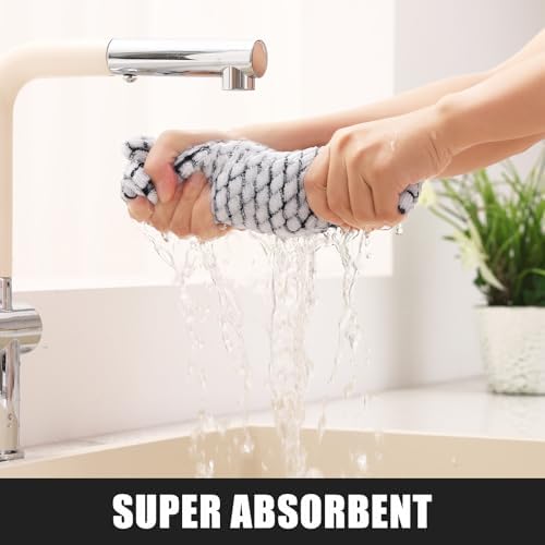 Mordimy Premium Cotton Kitchen Towels 16"x 25", 12 Pack - Image 4