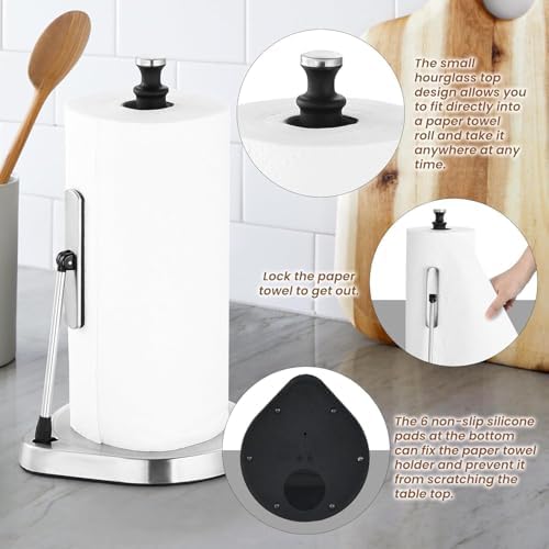 Dailyart Paper Towel Holder for One Hand Tear - Image 2
