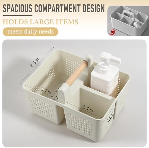 Portable Shower Caddy Basket Plastic Caddy Organizer - Image 5