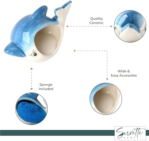 Servette Home Decorative Dish Sponge Holder - Image 6