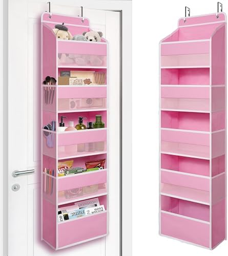 TYMENSH Pink Over Door Organizer by TYMENSH