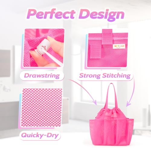 famichan Mesh Portable Shower Caddy - Image 2