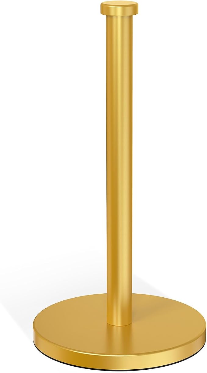 VEHHE Paper Towel Holder Countertop, 4 Non-Slip Suction Cups, Weighted Base - Image 2
