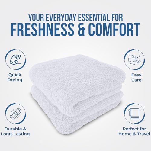 DAN RIVER 10 Pack Wash Cloths for Showering - Image 5