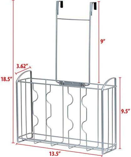 Simple Houseware Over Cabinet Door Organizer - Image 2