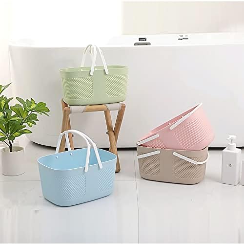 Portable Plastic Shower Caddy Basket Organizer - Image 2