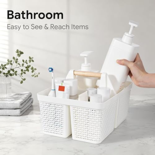UUJOLY Portable Plastic Shower Caddy Basket - Image 5