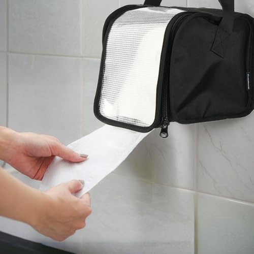 Toilet Paper Towel Holder, Hanging Paper Towel Dispenser - Image 6