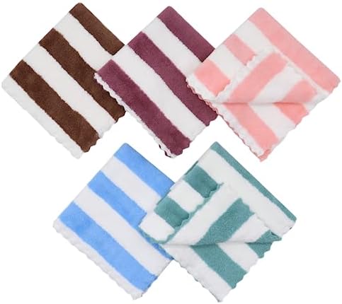 Microfiber Cleaning Cloth, 10 Pack Microfiber Rags, Mix Color - Image 3