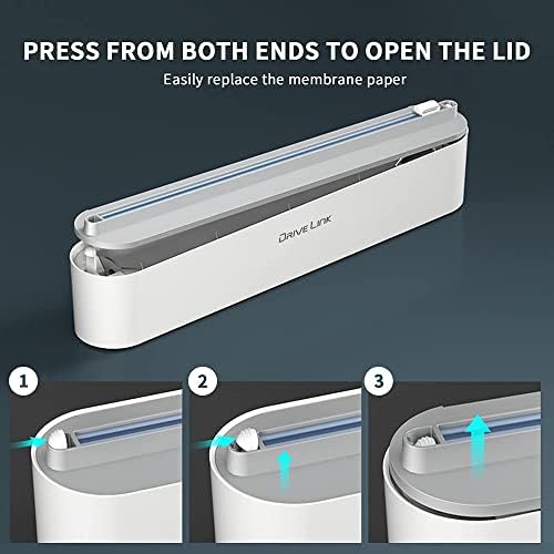 Refillable Magnetic Plastic Wrap Dispenser - Image 6