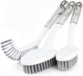 3 Pack Heavy Duty Scrub Brush for Cleaning & Grout Brush by Unknown