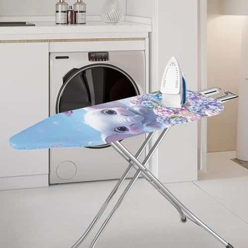 Floral Elephant Ironing Board Cover and Pad, Iron Board Cover - Image 2
