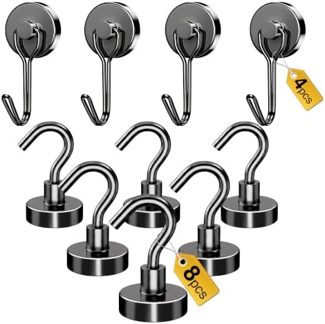 Magnetic Hooks, 2026 Cruise Cabin Ship Essentials Heavy Duty Strong Magnets by Tiergrade