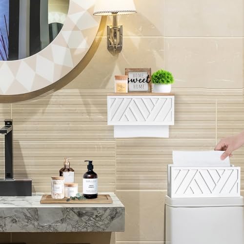 Set of 2 Paper Towel Dispenser Wall Mount, Paper Towel Holder Wall Mounted - Image 5